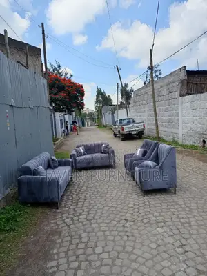Grey Full Set Sofa