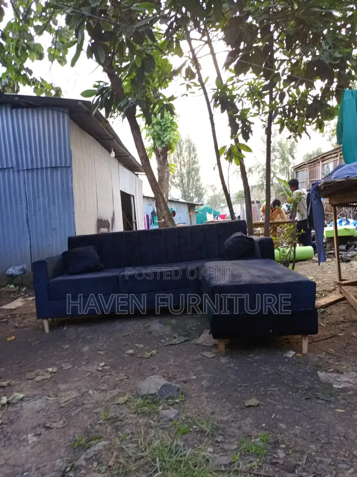 Black Color Sofa