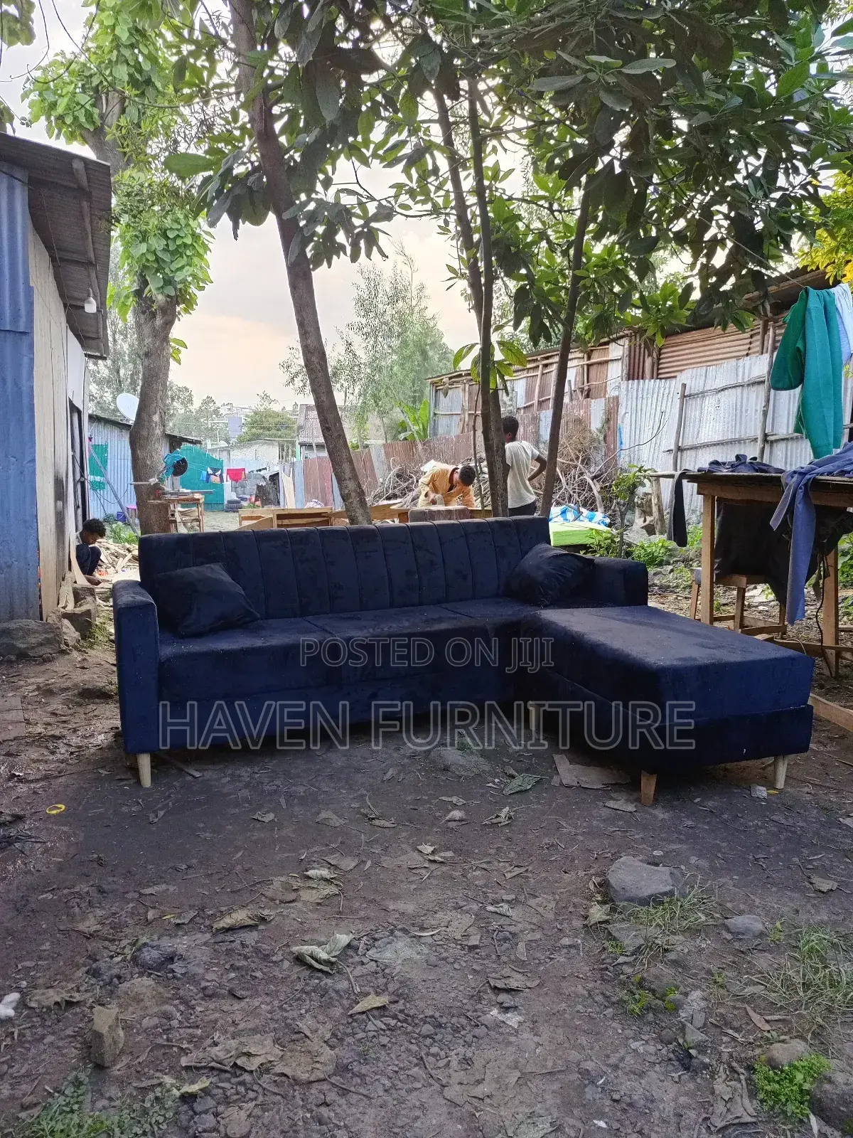 Black Color Sofa