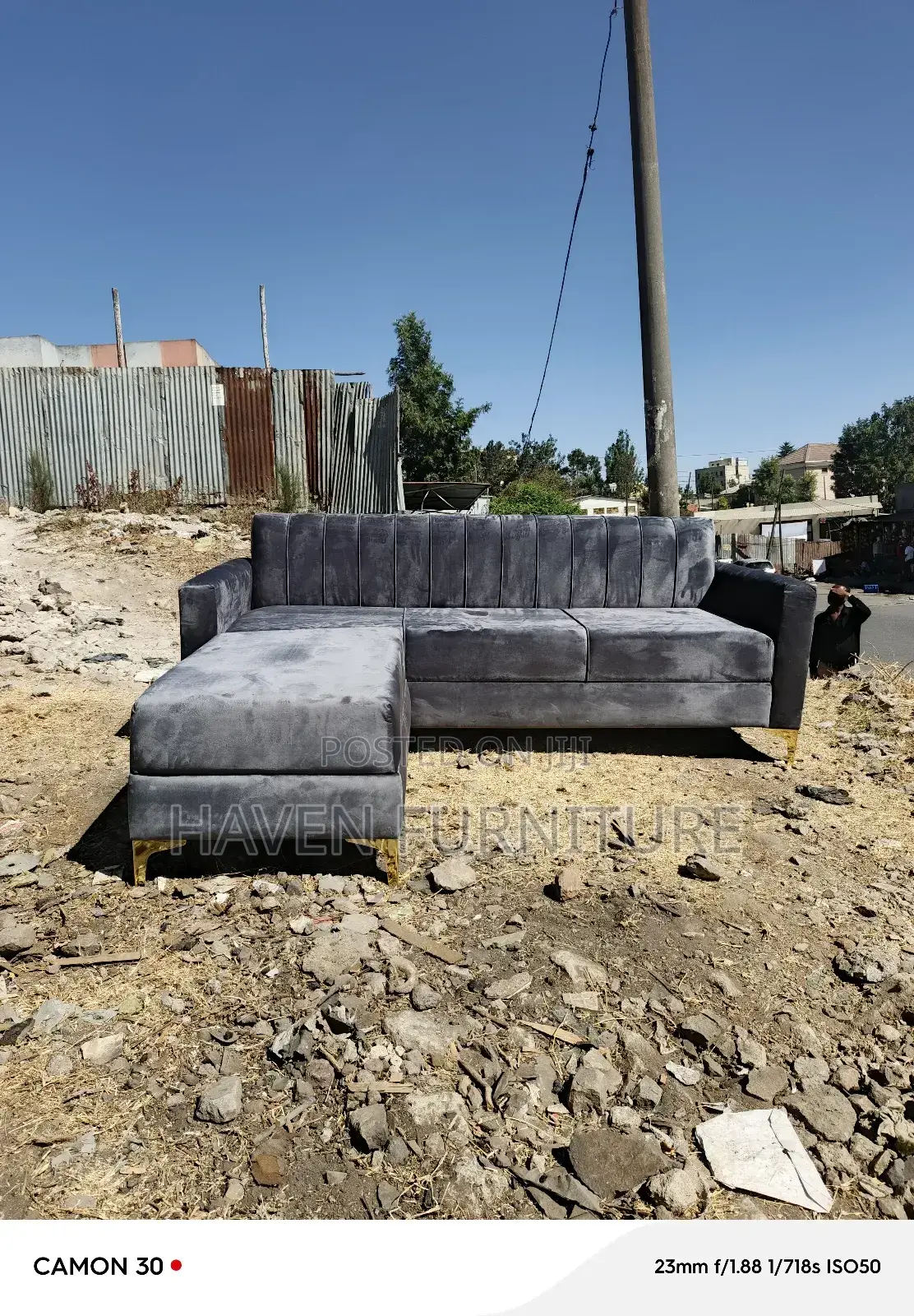 Dark Sliver Code11 Sofa