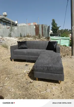 Dark Sliver With Black Sofa