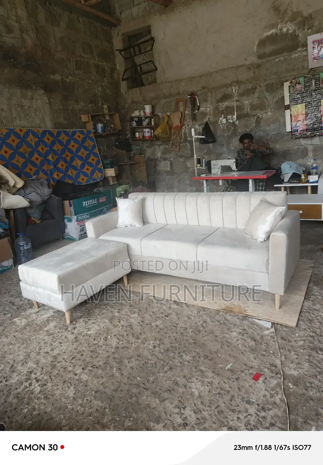 Great Blue Sofa