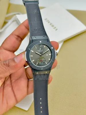 Hublot Men's Leather Watch