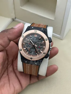 Hublot Men's Leather Watch