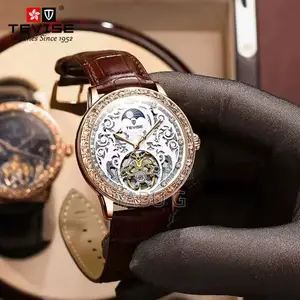 Men's Wrist Luxury Tourbillon Automatic Mens Watches