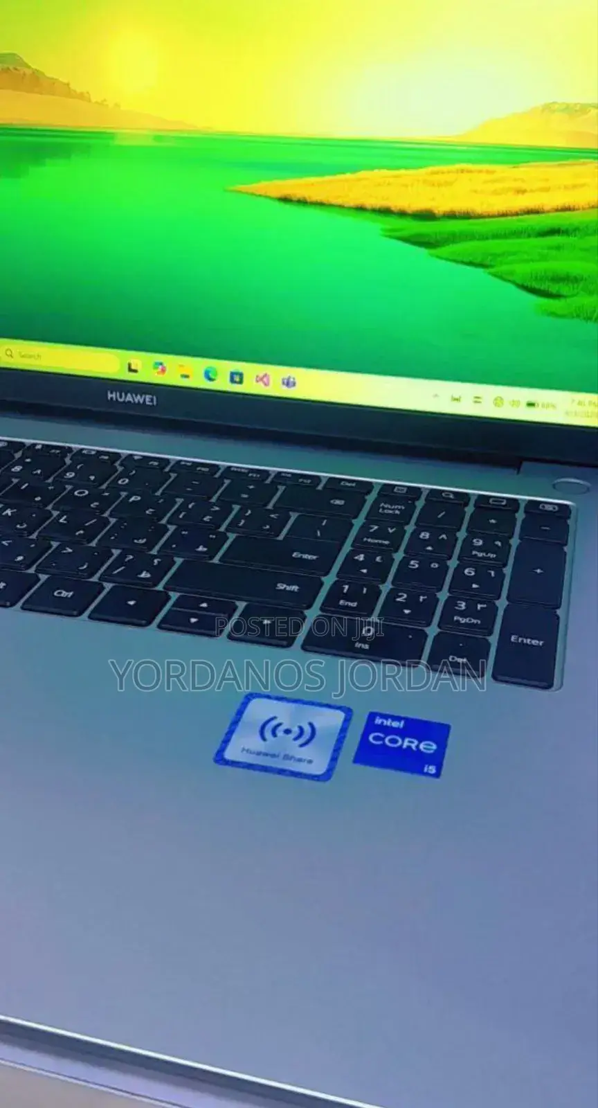 New Laptop Huawei Matebook D 15 8GB Intel Core I5 SSD 512GB