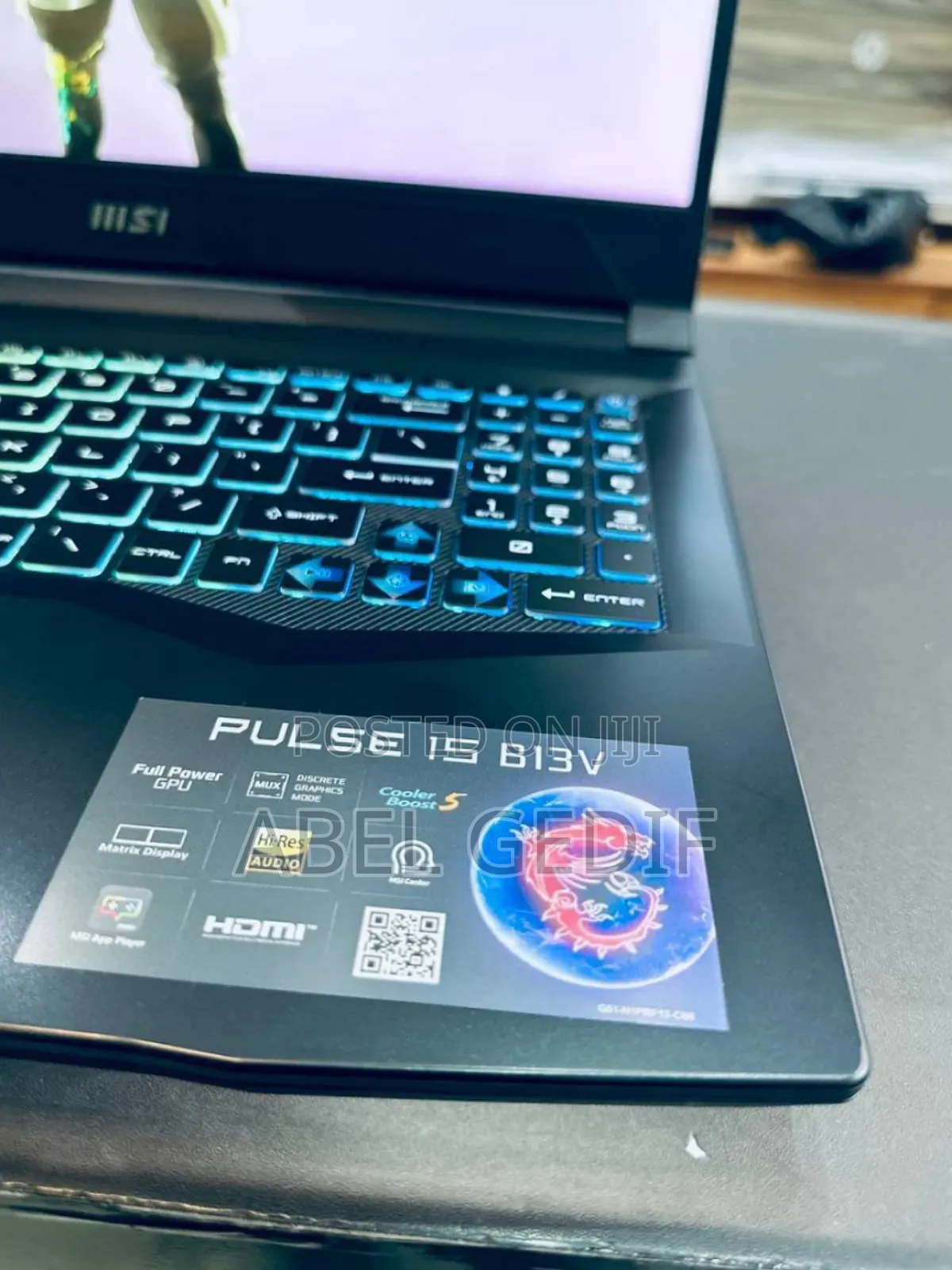 New Laptop MSI Pulse GL66 16GB Intel Core I7 SSD 1T