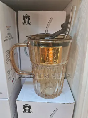Diamond Heat Resistant Glass Mug