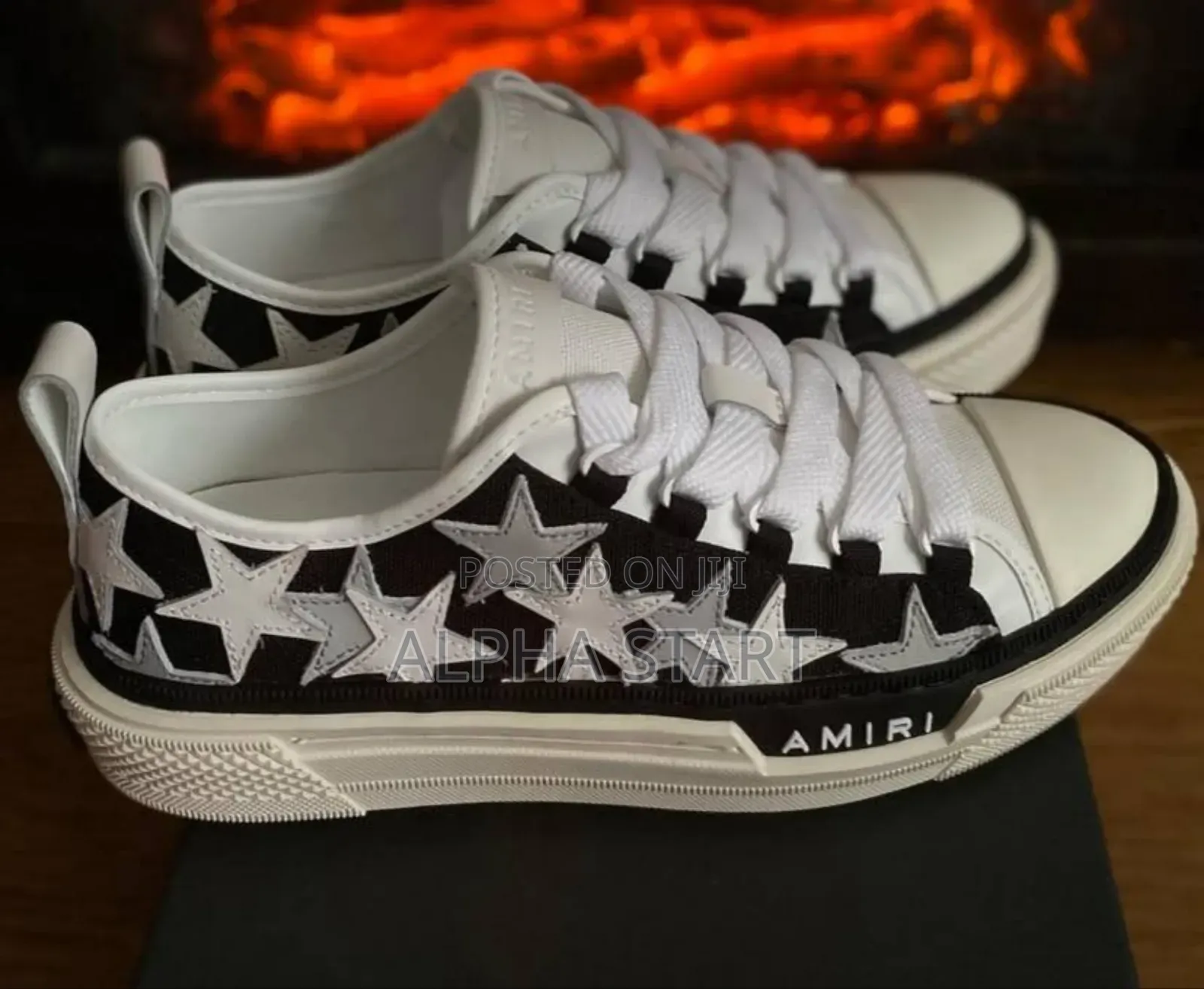 Amiri Star Court Low ‘White Glitter’ Men’S High Shoes :- 40 41 42 43