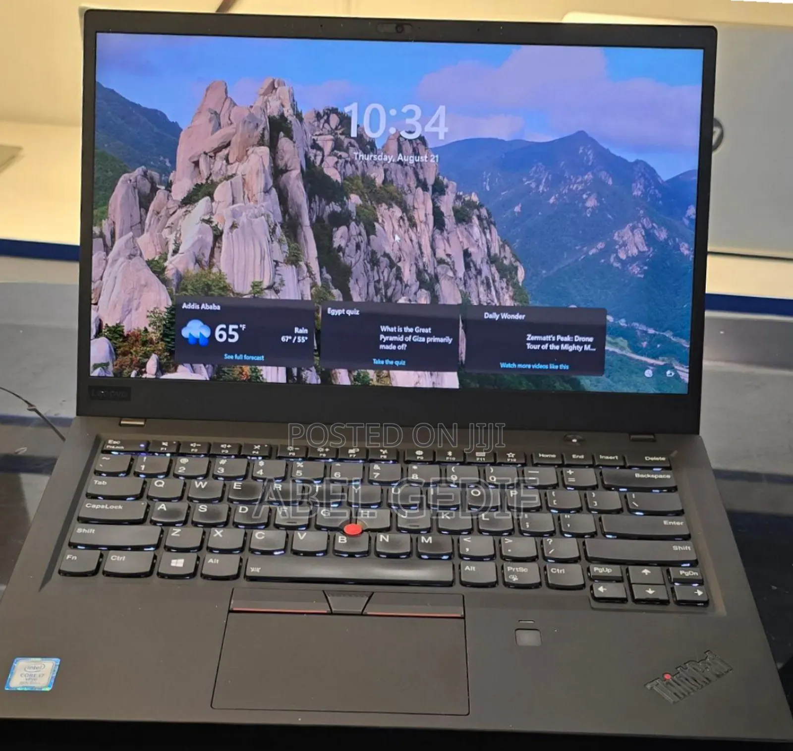 New Laptop Lenovo ThinkPad X1 Carbon 16GB Intel Core I7 SSD 512GB