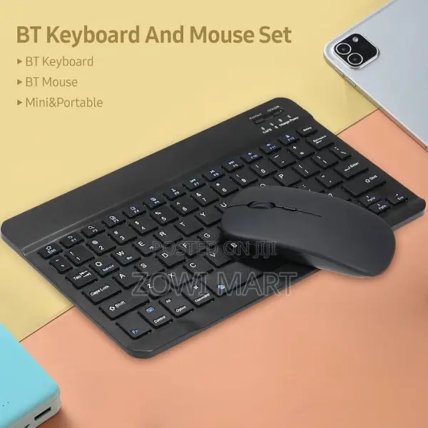 Wireless Keyboard and Mouse Combo – Slim, Silent, and Efficient