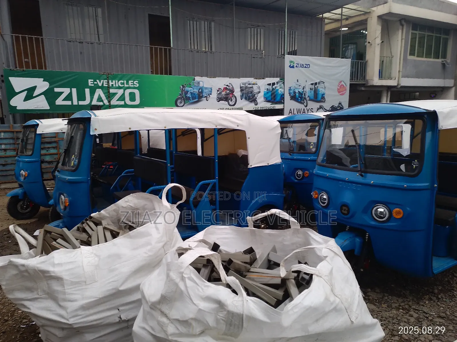 New Bajaj 2024 Blue