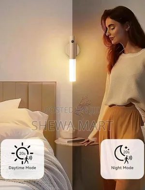 Scandinavian - Style Wooden Wall Lights: Motion - Sensing, Magnetic