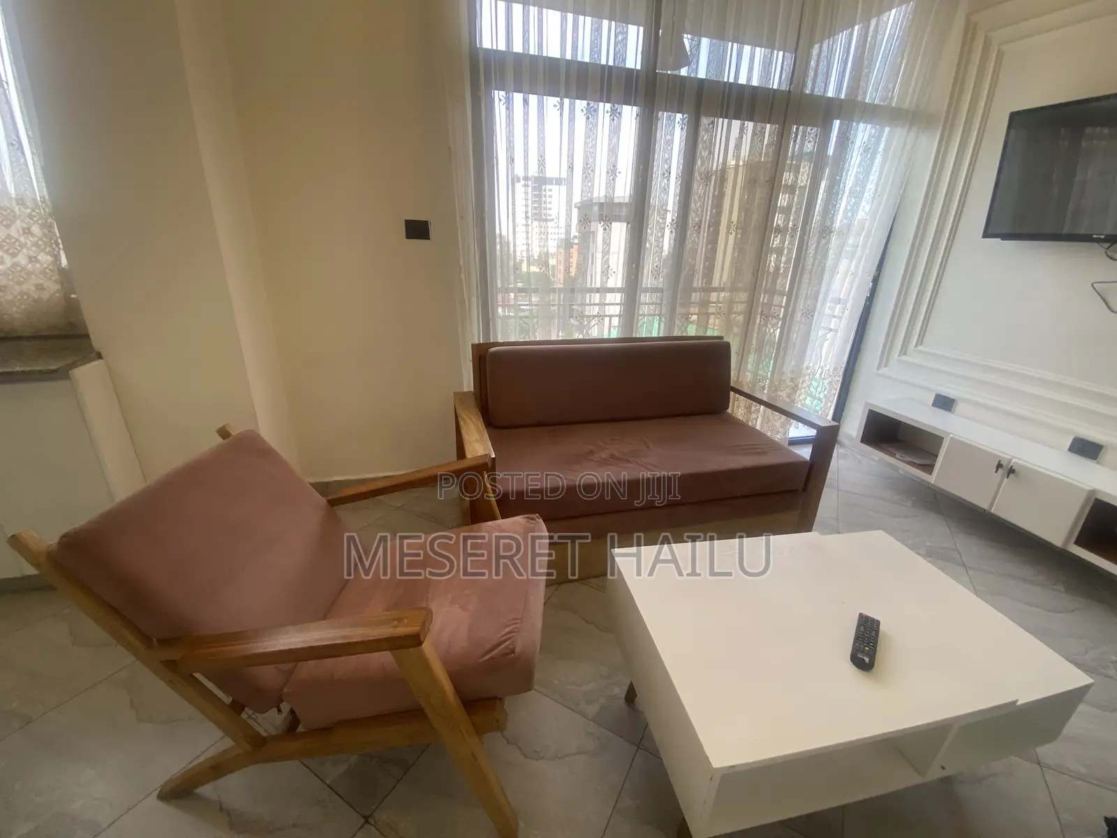 Furnished 1bdrm Apartment in 22, Bole for rent