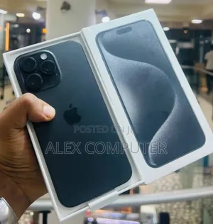New Apple iPhone 15 Pro Max 1 TB Black