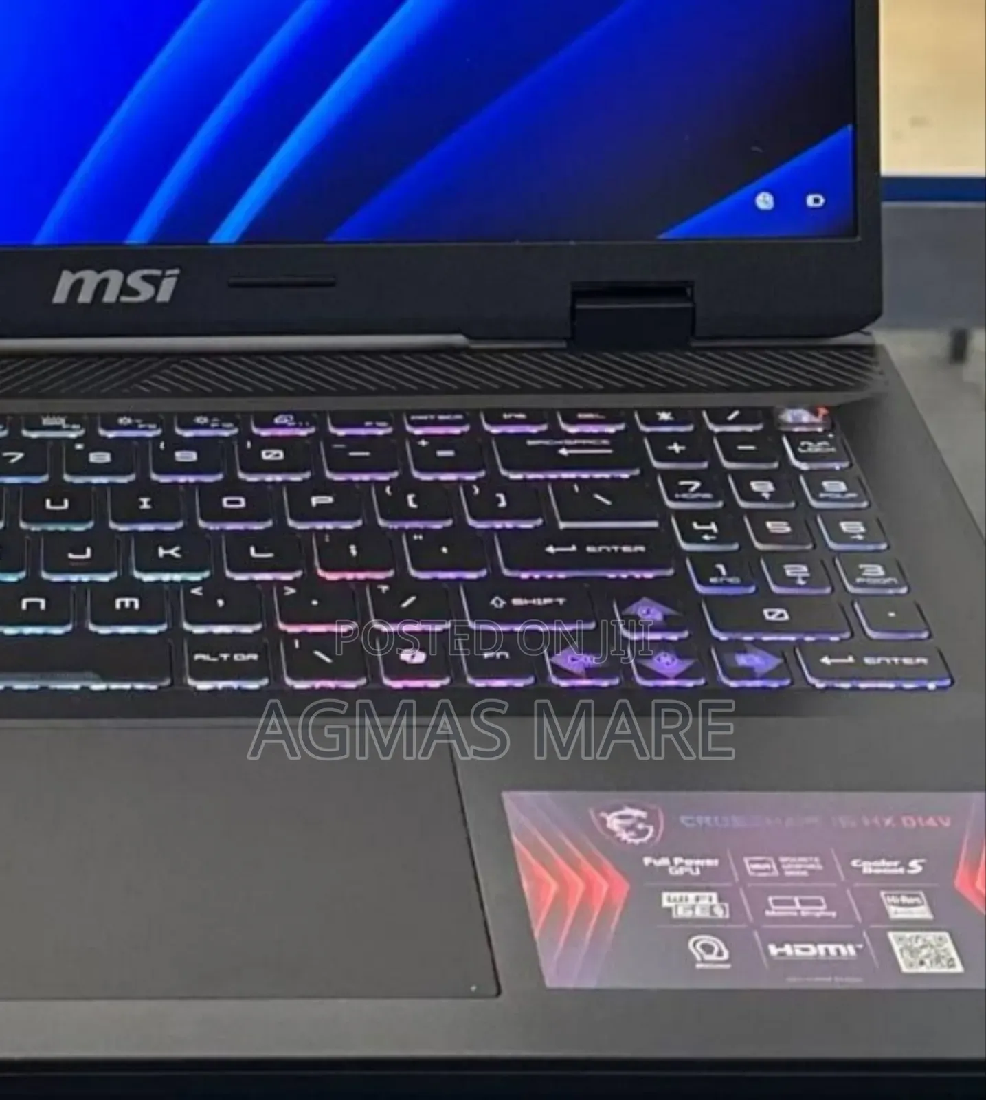 New Laptop MSI Crosshair 15 16GB Intel Core I7 SSD 1T
