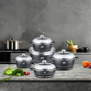 Jio 5in1 Granite High Quality Cook Ware Set