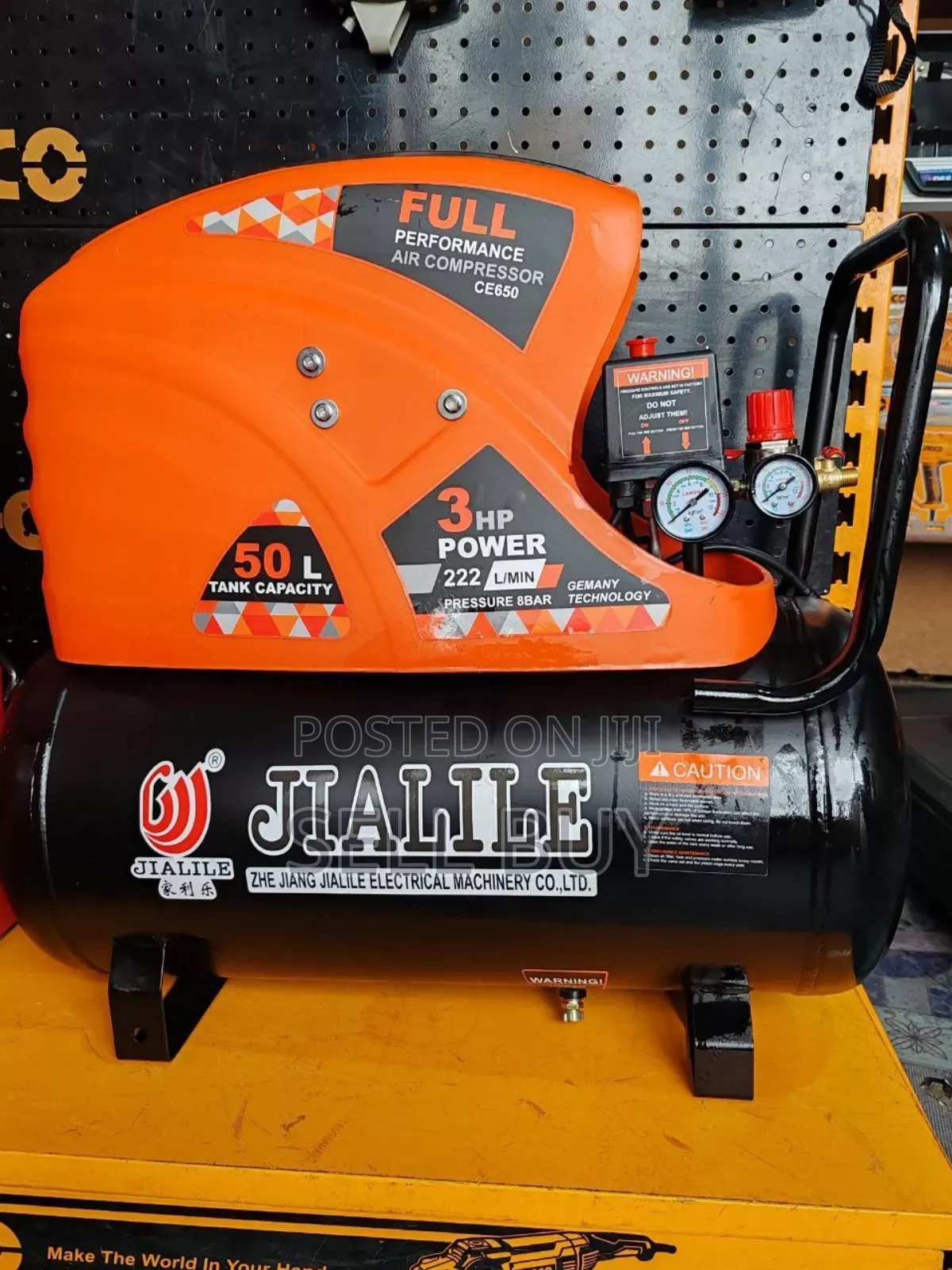 Jialile 50l Air Compressor 3hp