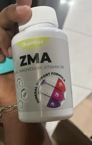 Quamtrax Zma( Zinc, Magnesium and Vitamin B6) 100 Serving