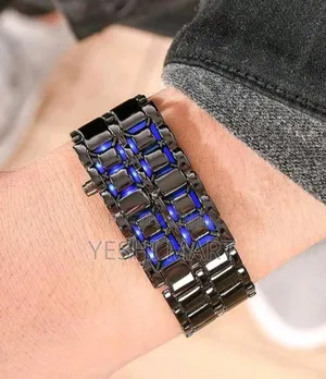 Fashionable Led Stainless Steel Men Watch