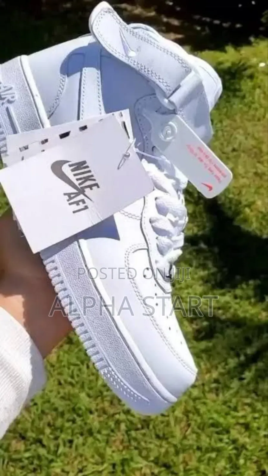 Nike Air Force White Full Black Premium Quality New Arrival