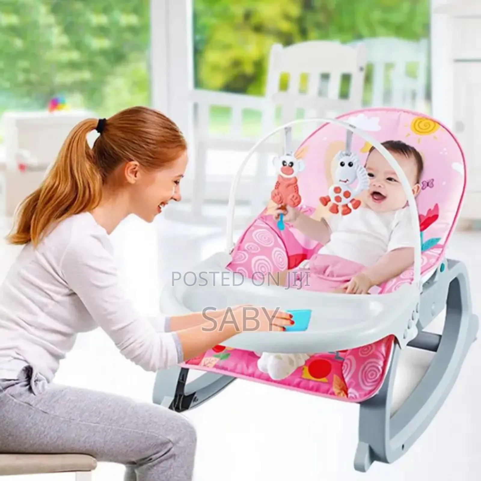 3 in 1 Newborn to Toddler Rocker