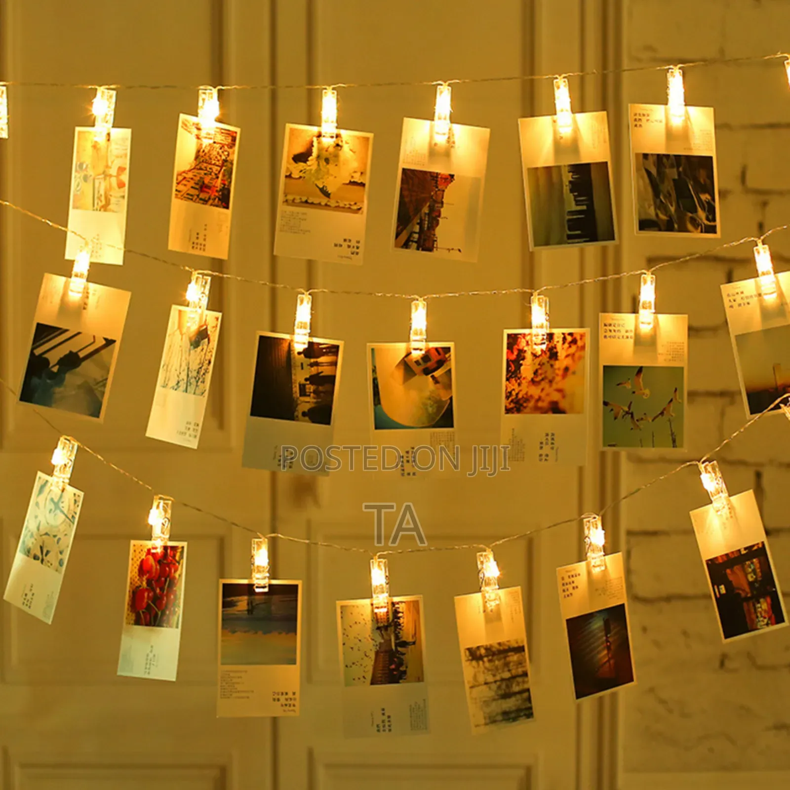 Decor Led String Light 10m Photo Clip Usb Led Fairy Lights