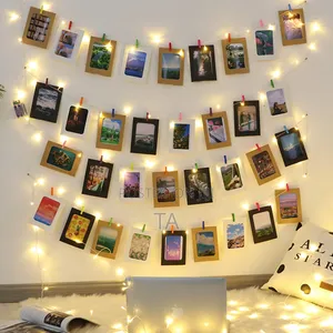 Decor Led String Light 10m Photo Clip Usb Led Fairy Lights