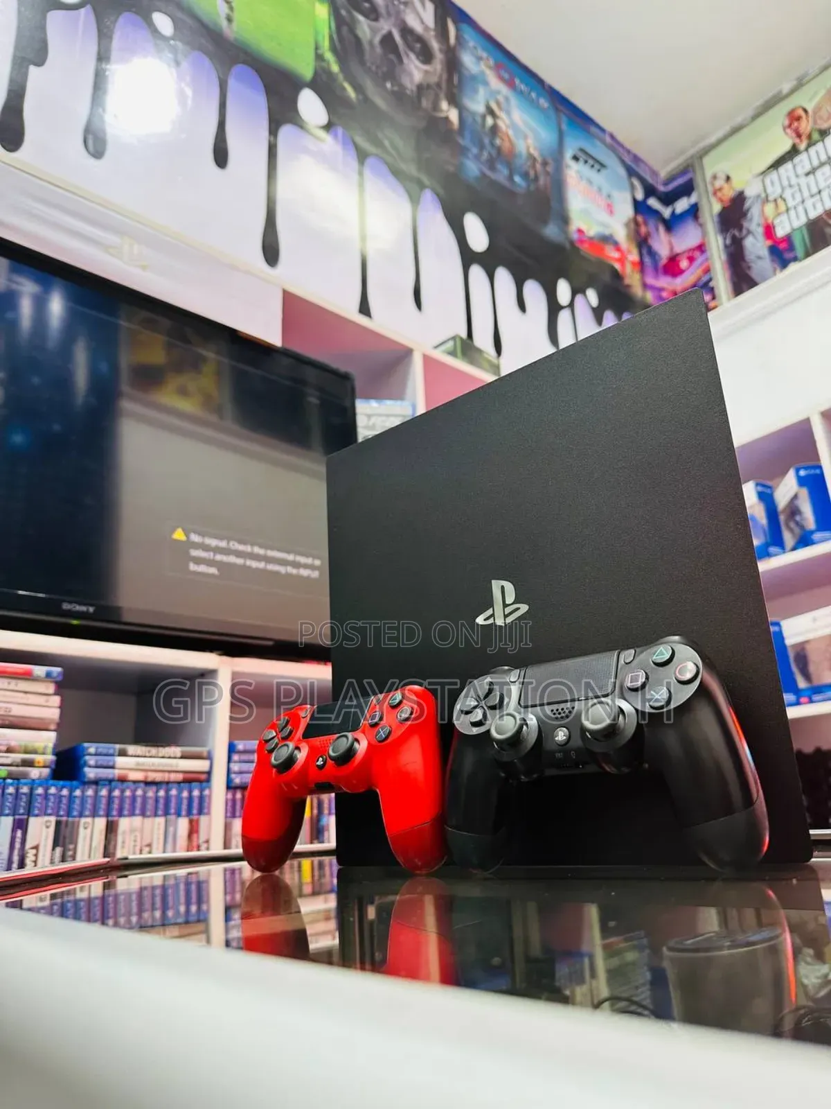 Playstation 4 Slim Ps4 5 ጌም ይጫንበታል