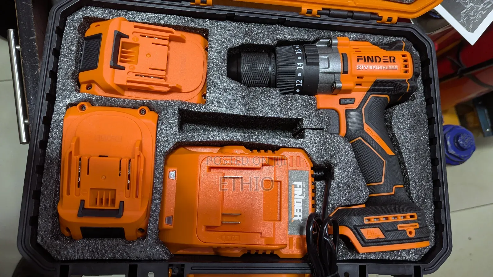 Finder Rechargeable Drill 100n.M