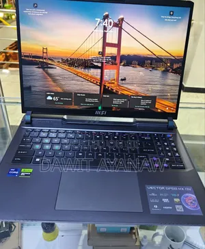 New Laptop MSI 16GB Intel Core I9 SSD 1T