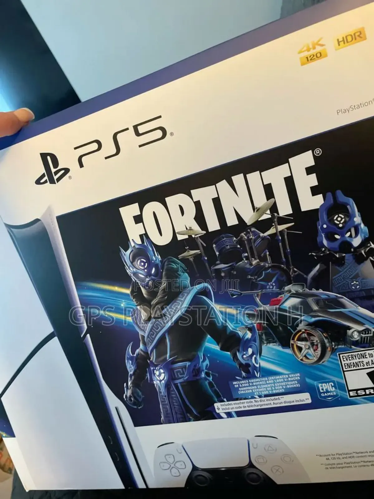 Playstation 5 Slim 5 ጌም ይጫንበታል