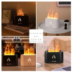 High-Quality Flame Effect Aroma Humidifier for Home