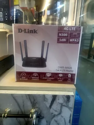 Router Sim Card 4g Fast D-Link | 4 Antennas