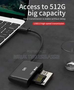 Dm 3 in 1 Card Reader Multifunction Tf,Cf,Sd