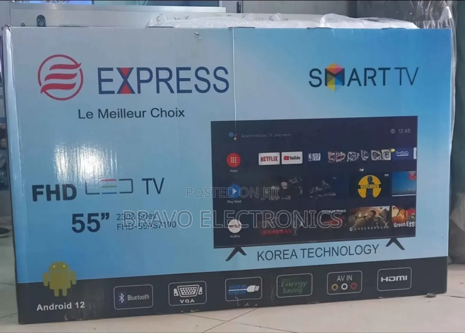 Express 55" Ultra Hd Tv – Stunning Visuals, Smart Features