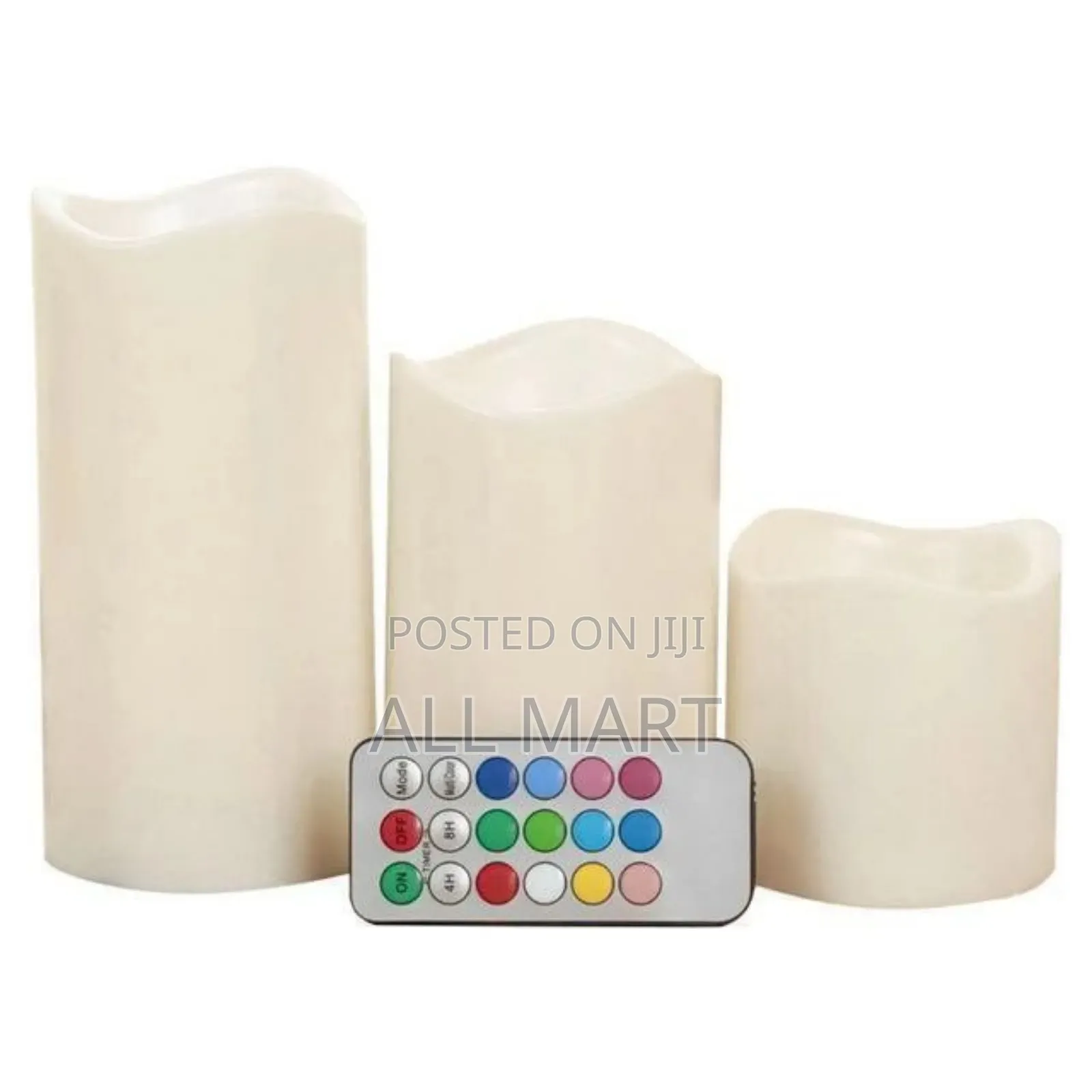 Color Changing Set of Luna Candels