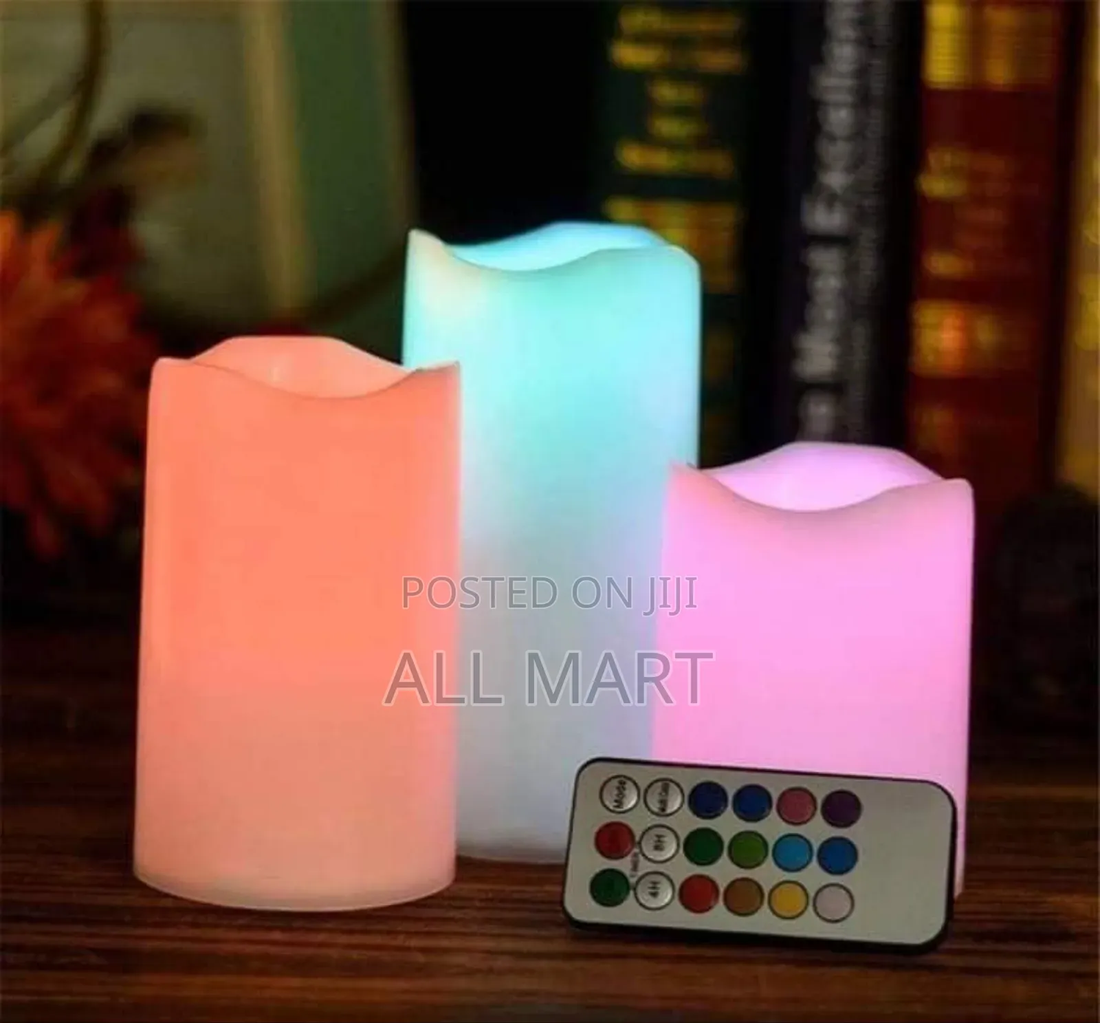 Color Changing Set of Luna Candels