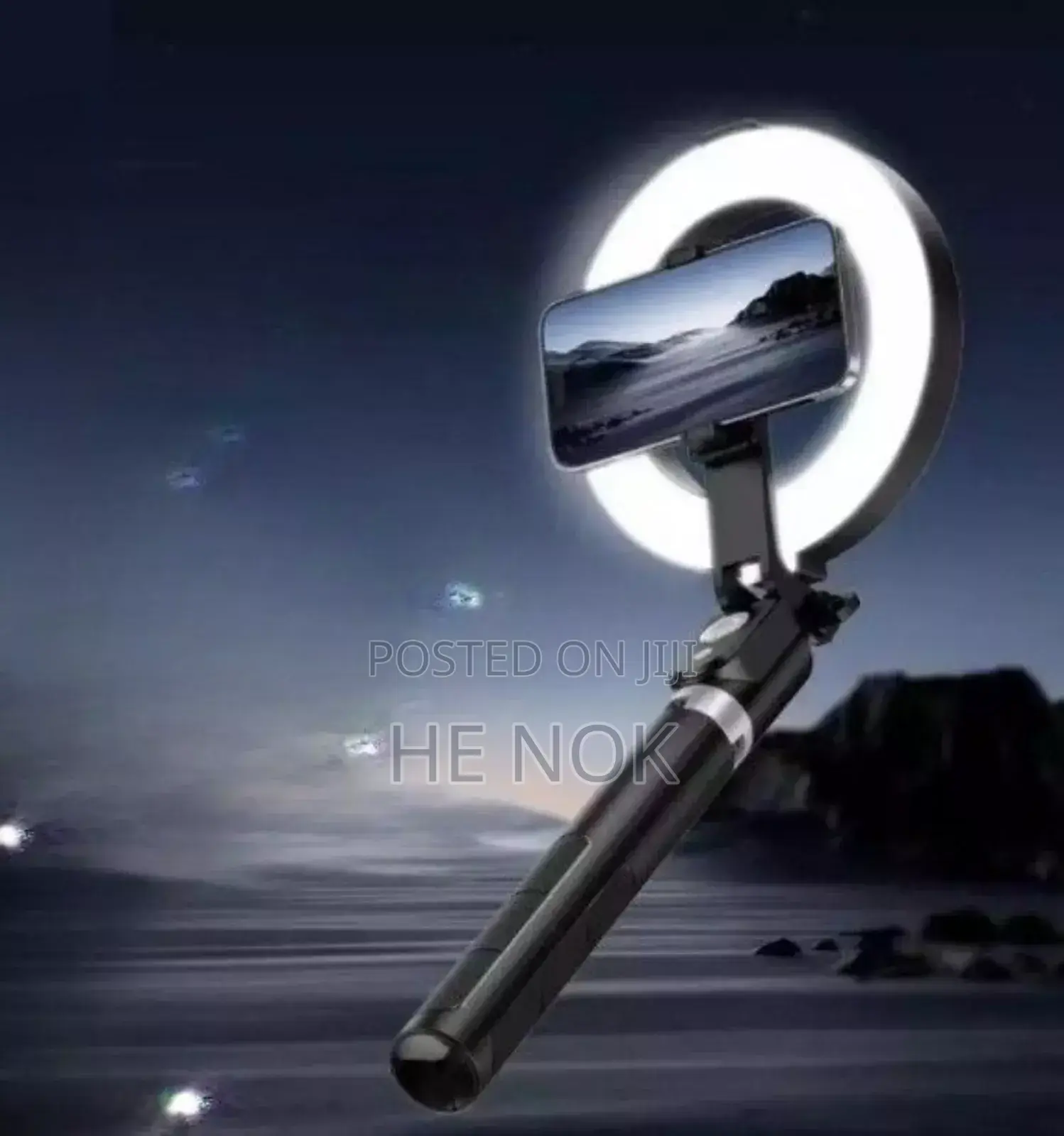 Selfie Stick Tripod With Fill Light Koosda Krl-tr18