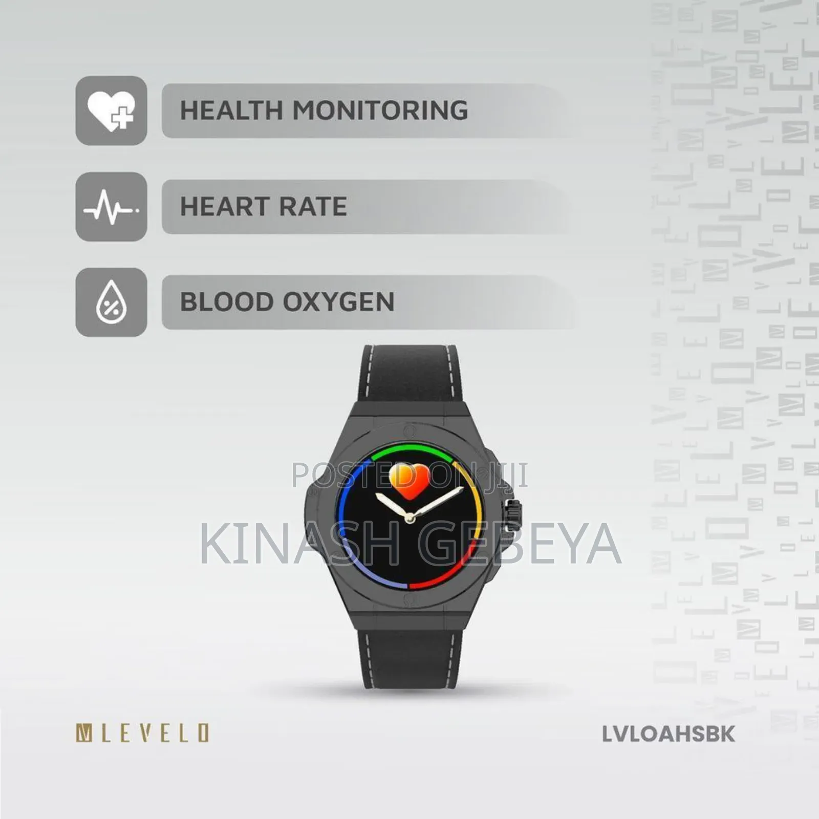 Levelo Oak High Quality Automatic Smart Watch
