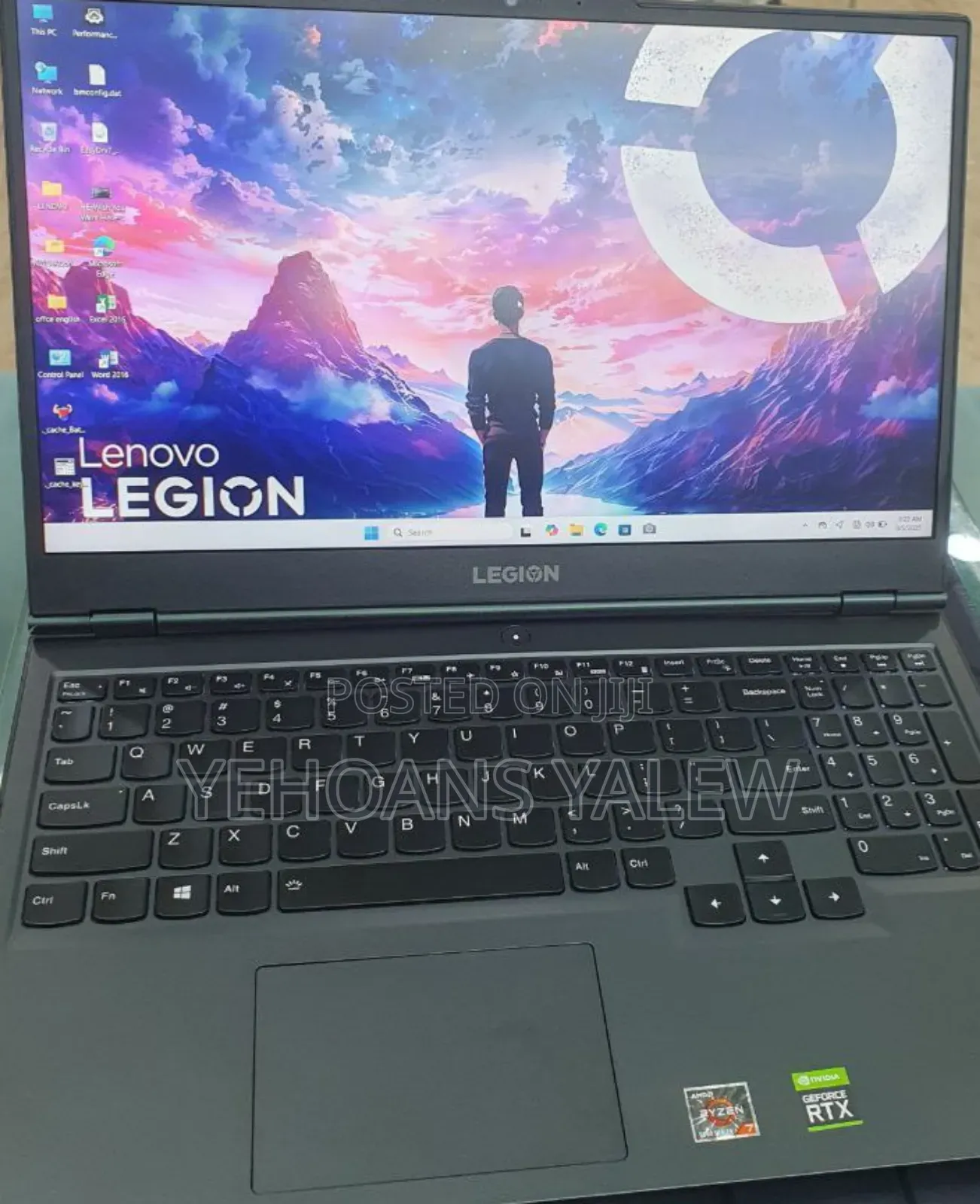 New Laptop Lenovo Legion Y720 16GB AMD Ryzen 7 SSD 512GB