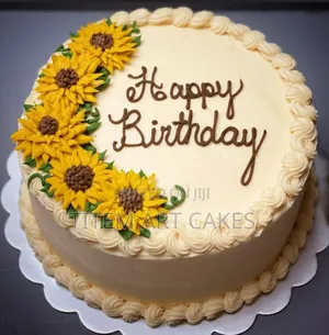 New Year Sunflower Cake