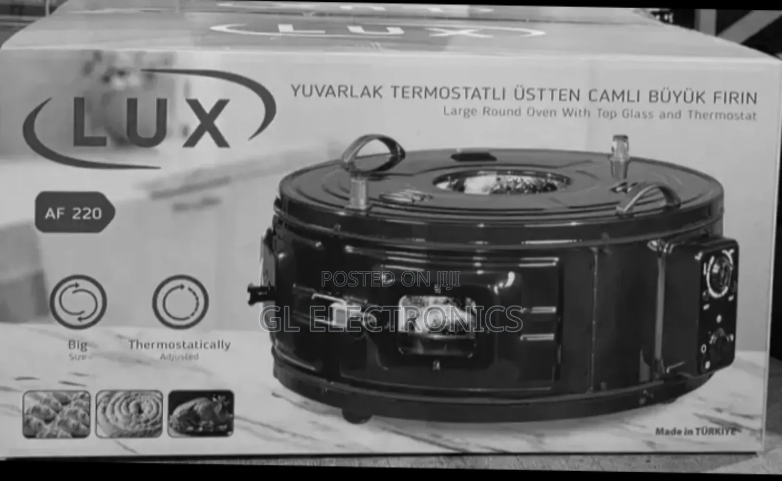 Lux Round Oven