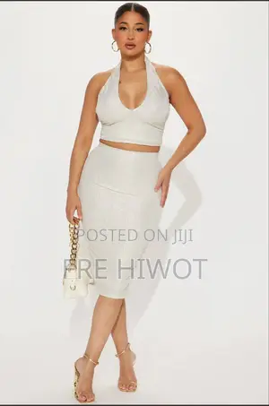 Secret Life Skirt Set - Cream Two Set