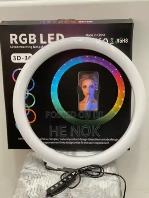 14 Inch Ring Light Rgb Led 3d-36
