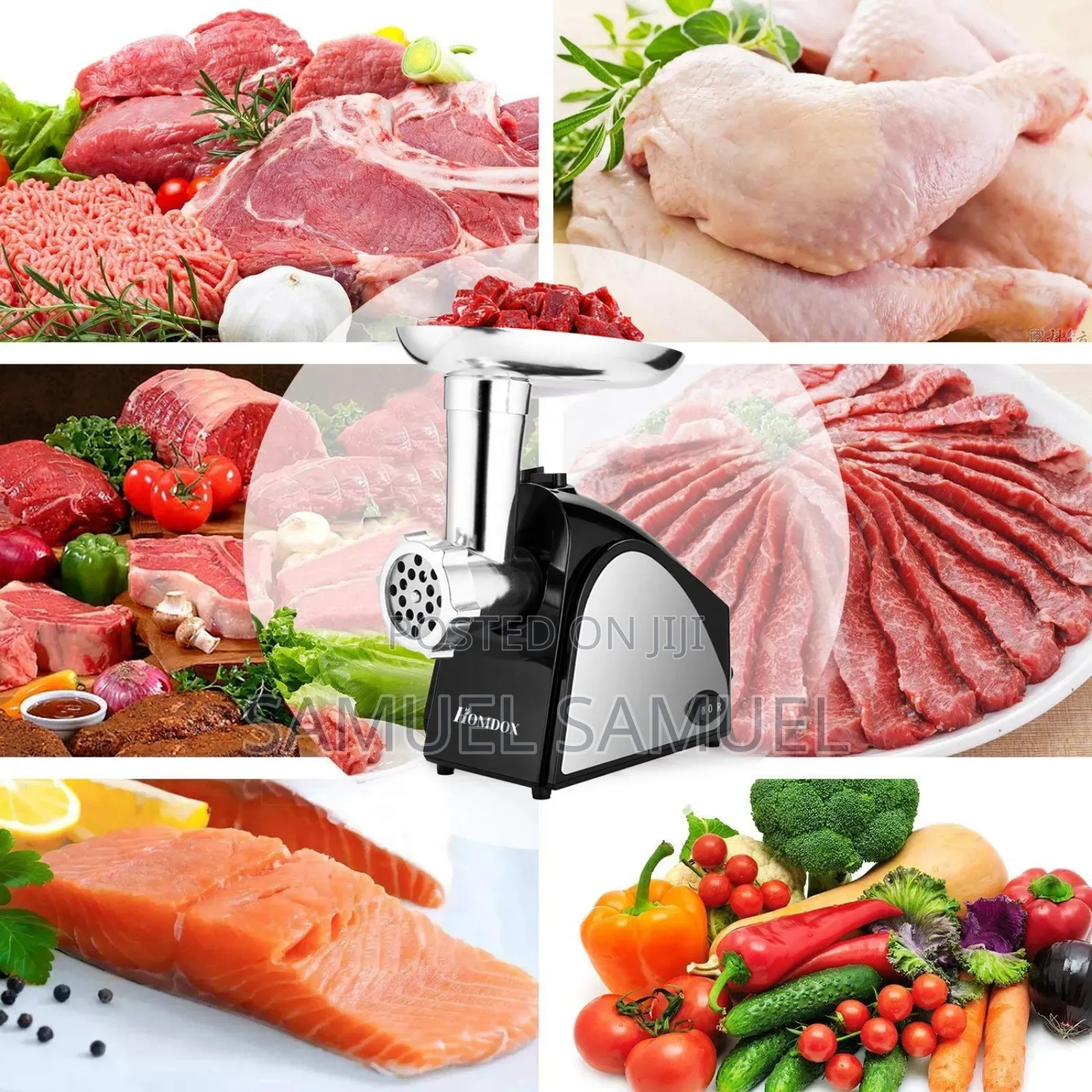 የስጋ እና አትክልት መፍጫ ማሽን