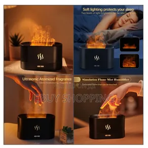Electric Aroma Flame Diffuser - ለቤት መልካም መዓዛ