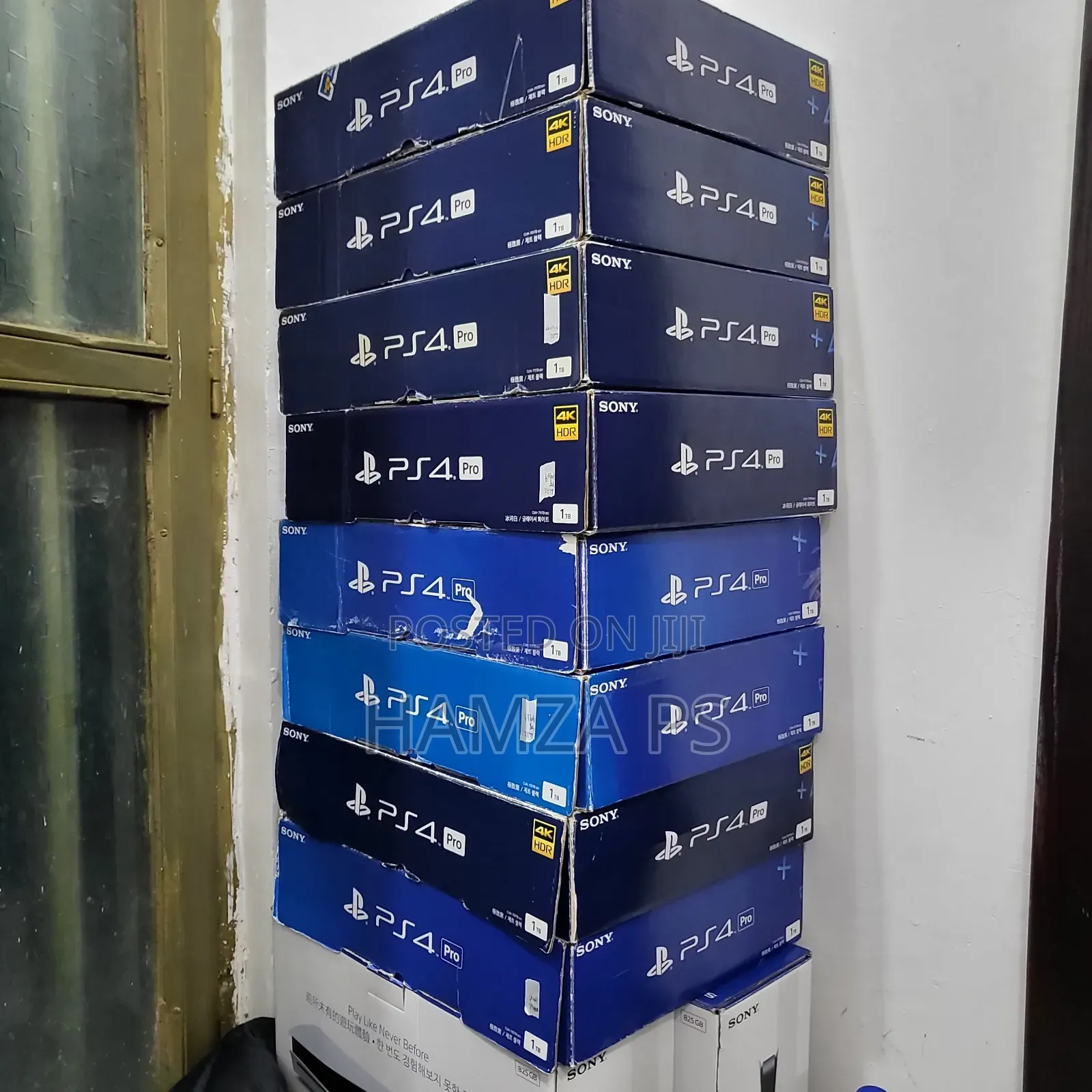 አዲስ Playstation 4 Pro Fc25 የተጫነበት