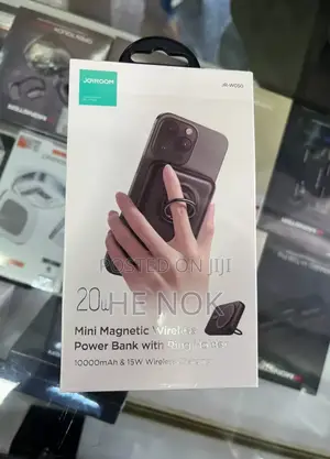 Joyroom 10,000 Mah Mini Magnetic Wireless Power Bank 15w