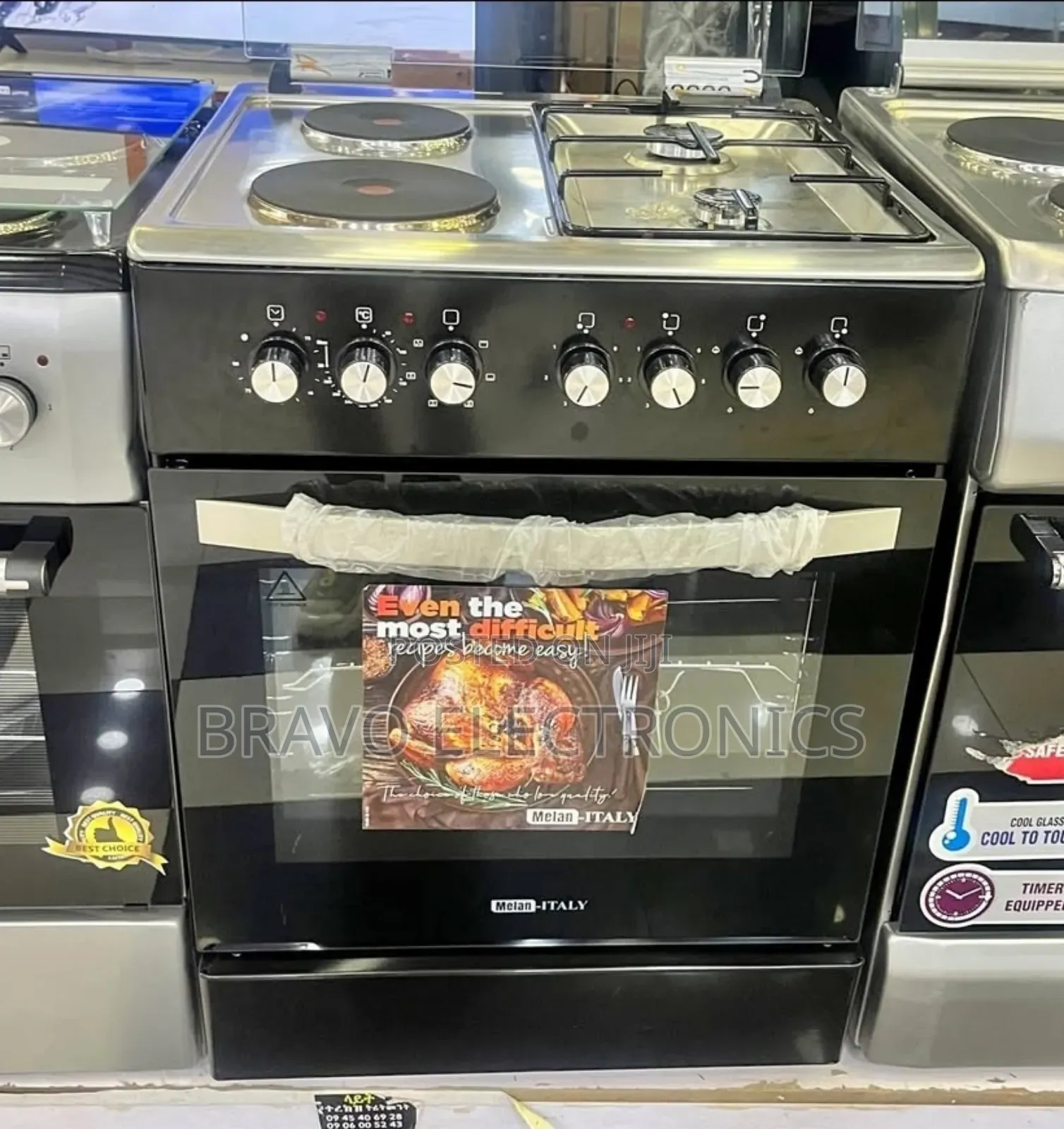 
Melan 60×60 Oven – Made in Italy | Stylish Powerful Cooking 